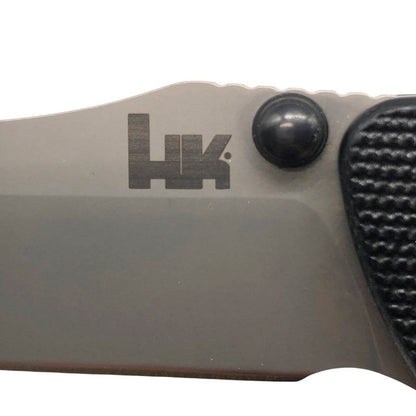 ヘッケラー コッホ フォールディングナイフ シルバー 154CM H&K HOGUE【AFI15】【中古】