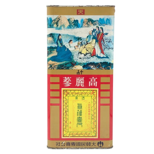 大韓民國専売公社 高麗紅参 こうらいこうじん 1988年製 600g KOREAN RED GINSENG Korea Monopoly Corp【同梱不可】【D3】【中古】