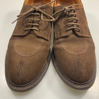 アルフレッドサージェント レザーシューズ SHIPS別注 2429/102  Uチップ スエード ブラウン  メンズ サイズUK6 Alfred Sargent 約24.5cm【AFC29】