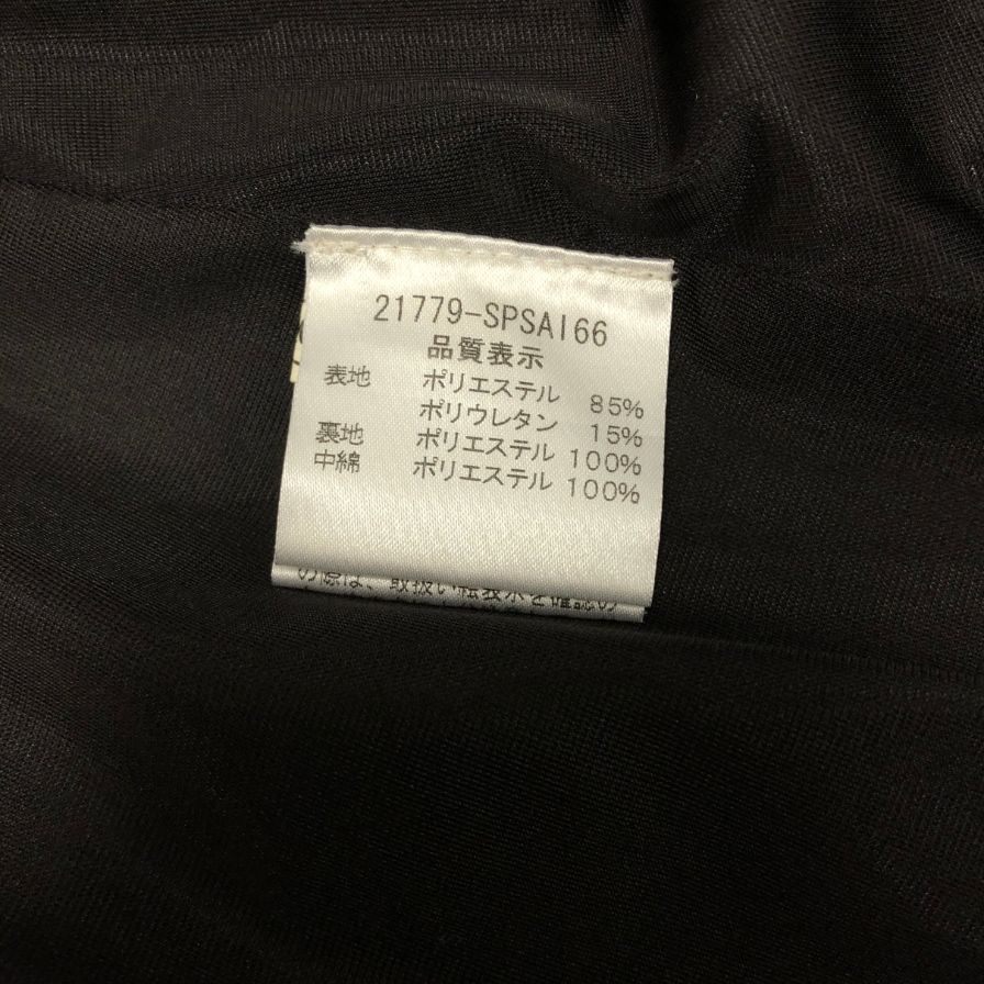 中古◆フォクシーニューヨーク クールストレッチコート 21779 ポリエステル ダークブラウン サイズ38 FOXEY NEWYORK 【AFA14】
