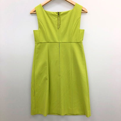 中古■フォクシーニューヨーク フレンチボックス ノースリーブワンピース  31650 レディース サイズ38 グリーン FOXEY NEWYORK 【AFB4】