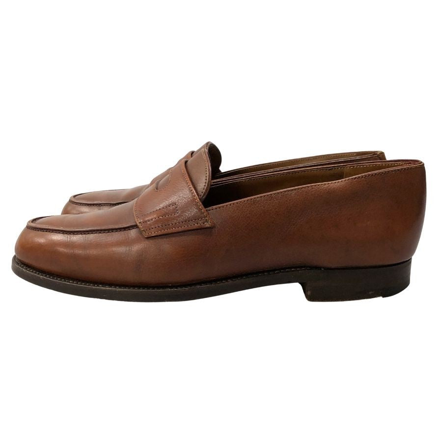 ジョンロブ ロペス ローファー レザーシューズ メンズ サイズ7EE ブラウン JOHN LOBB LOPEZ ローファー 約25.5cm【LA】【中古】