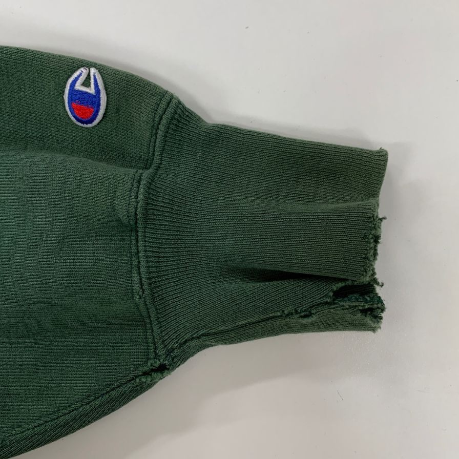 中古◆チャンピオン リバースウィーブ 90S スウェット SWIMMING&DIVING グリーン メンズ サイズXXL Champion REVERSE WEAVE 【AFB52】