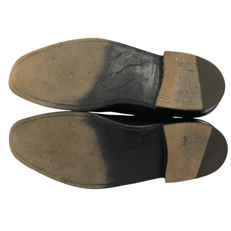 JMウエストン チェルシー ブーツ サイドゴア 705 ボックスカーフ レザー ブラック メンズ サイズ5D J.M.WESTON ブーツ 約25.0cm【LA】【中古】