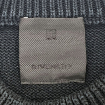 美品◆ジバンシィ セーター 現行 ロゴ4G ブラック サイズL メンズ GIVENCHY 【AFB33】