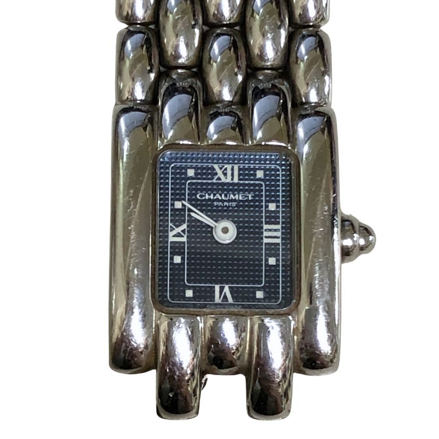 ショーメ CHAUMET ケイシス レディース 腕時計 スクエア ショーメ ケイシス ローマン スクエア レディース腕時計 青文字