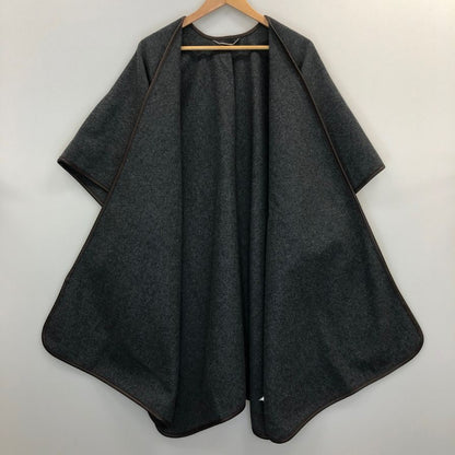 美品◆セルフォード ポンチョ グレー系 レディースサイズ F CELFORD 【AFB34】