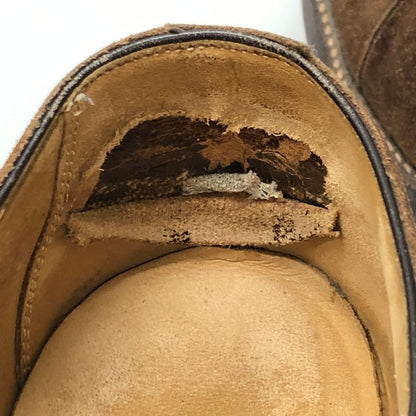 ジョセフチーニー ストレートチップ スエード ブラウン メンズ サイズ6.5E JOSEPH CHEANEY 約25.5cm【AFC34】