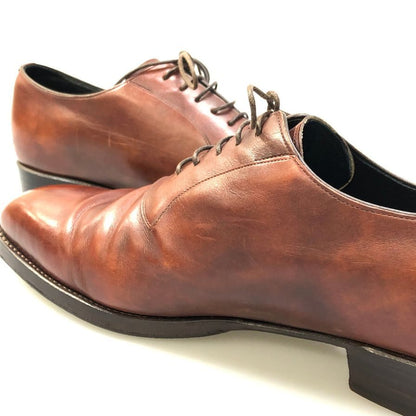 シェットランドフォックス ホールカット ブラウン サイズUK6.5 SHETLANDFOX 約25.0cm【AFC40】
