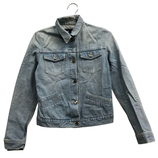 中古■ラルフローレン スポーツ デニムジャケット ショート丈 レディース サイズ11 ブルー系 Ralph Lauren Sports 【AFB12】
