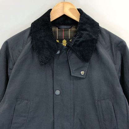 バブアー ジャケット ビデイル ピーチド ノンオイルド カバーオール 2001121 ネイビー メンズ サイズ38 Barbour BEDALE SL PEACHED【LA】