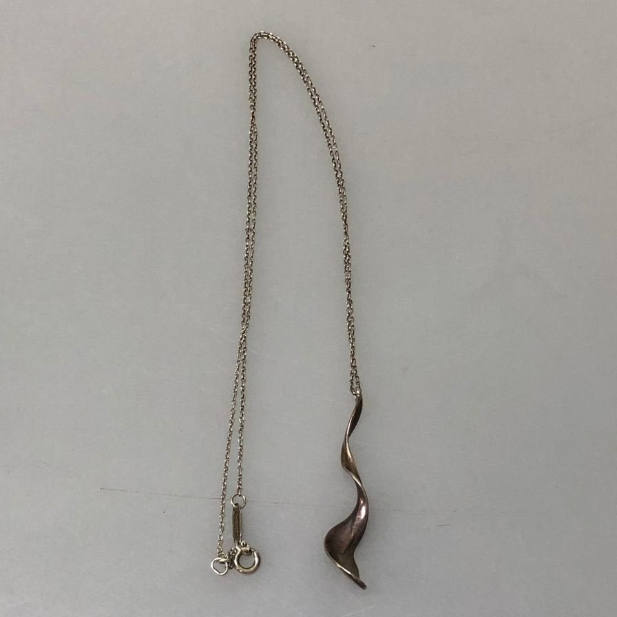 ティファニー フランクゲーリー オーキッド ドロップ SV925 ネックレス TIFFANY＆Co【AFI6】