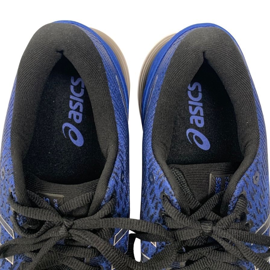 アシックス スニーカー ランニングシューズ Glideride2 サイズ27 メンズ ブルー asics