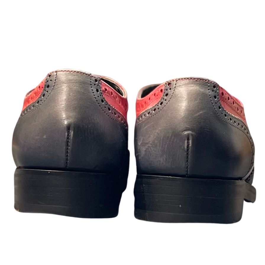 トリッカーズ ニードルス別注 レザーシューズ ウイングチップ トリコロール メンズ サイズUK8  Tricker’s ビジネスシューズ 約27.0cm【LA】【中古】