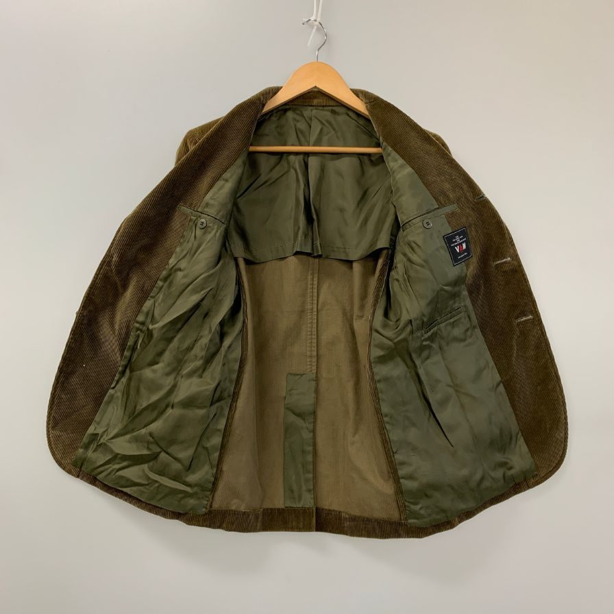 美品◆ヴァンヂャケット テーラードジャケット コーデュロイ ブラウン サイズ165-84-73 VAN JACKET 【AFB19】
