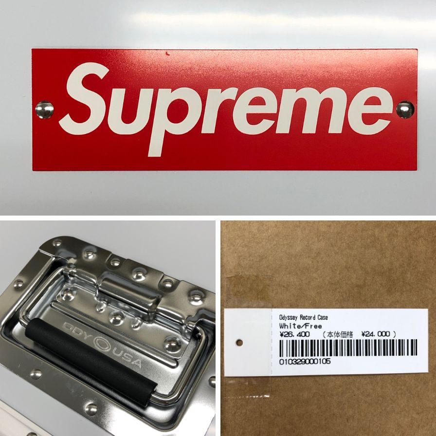 シュプリーム オデッセイ レコード ケース ユニセックス シルバー Supreme Odyssey Record Case Silver【AFI28】【中古】