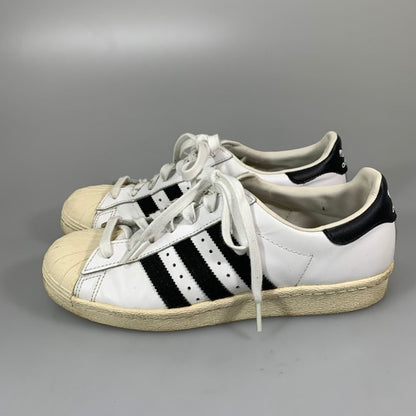 アディダス G61070 スーパースター スニーカー ホワイト×ブラック サイズ26㎝ adidas 約26.0cm【YB3】