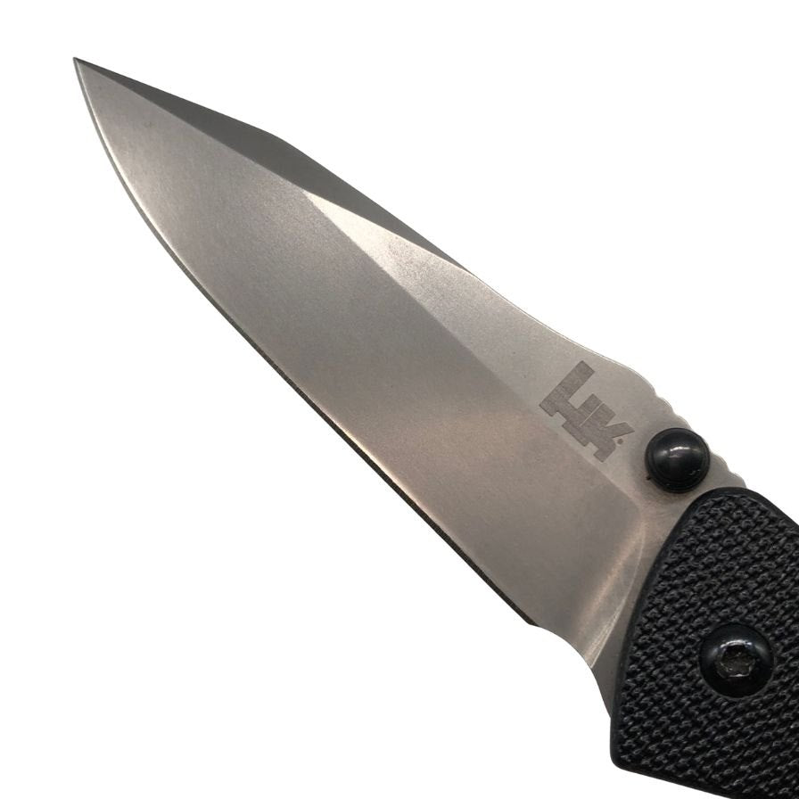ヘッケラー コッホ フォールディングナイフ シルバー 154CM H&K HOGUE【AFI15】【中古】
