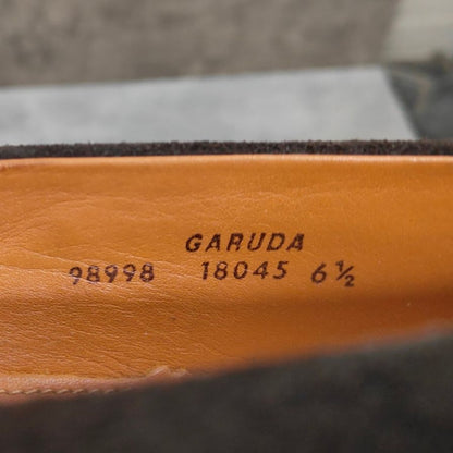 ジャランスリワヤ ローファー 98998 Uチップ スエード ブラウン  サイズUK6.5 メンズ Jalan Sriwijaya ローファー 約25.5cm【LA】【中古】