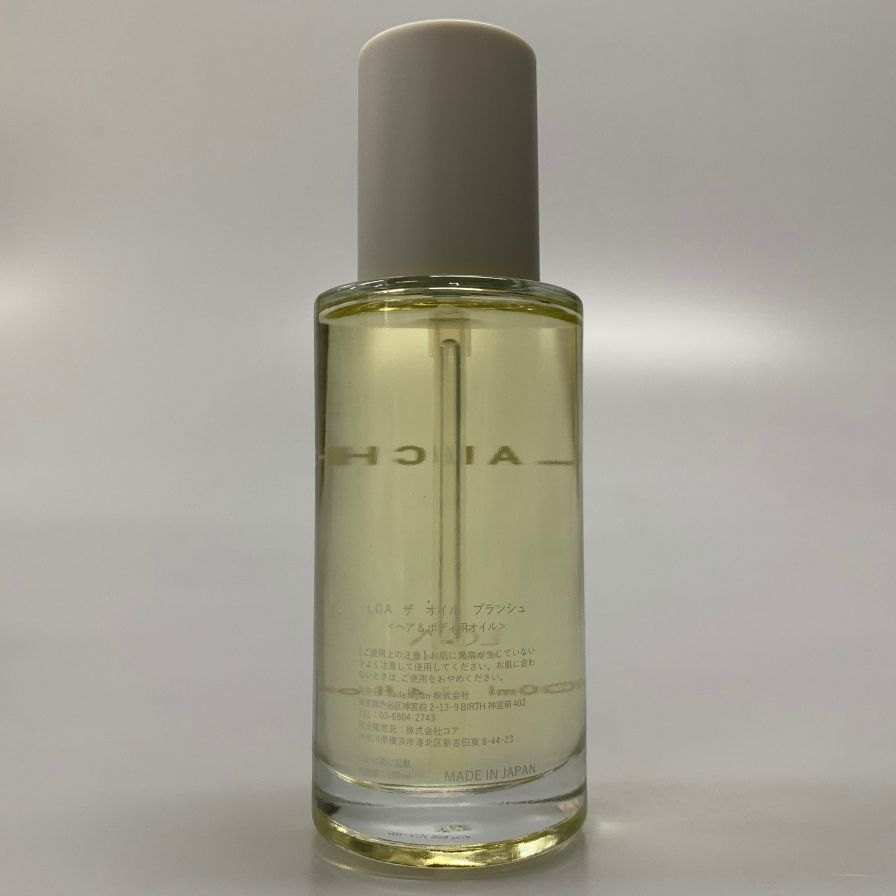 ブランシュ ロアオイル ヘア＆ボディ用オイル 100ml BLANCHE LOA THE OIL【AFI22】【中古】
