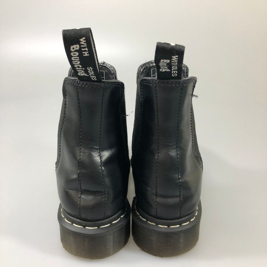 ドクターマーチン チェルシーブーツ 2976 サイドゴア レザー ブラック メンズ サイズUK9 Dr.Martens MONO 約27.5cm【AFC44-2】