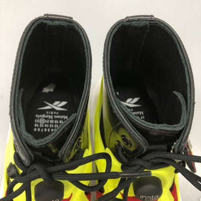 メゾンマルジェラ リーボック スニーカー Tabi Instapump Fury Hi S34WU0024 イエロー系 レディース サイズ41 Maison Margiela Reebok 約26.0cm【AFD7】