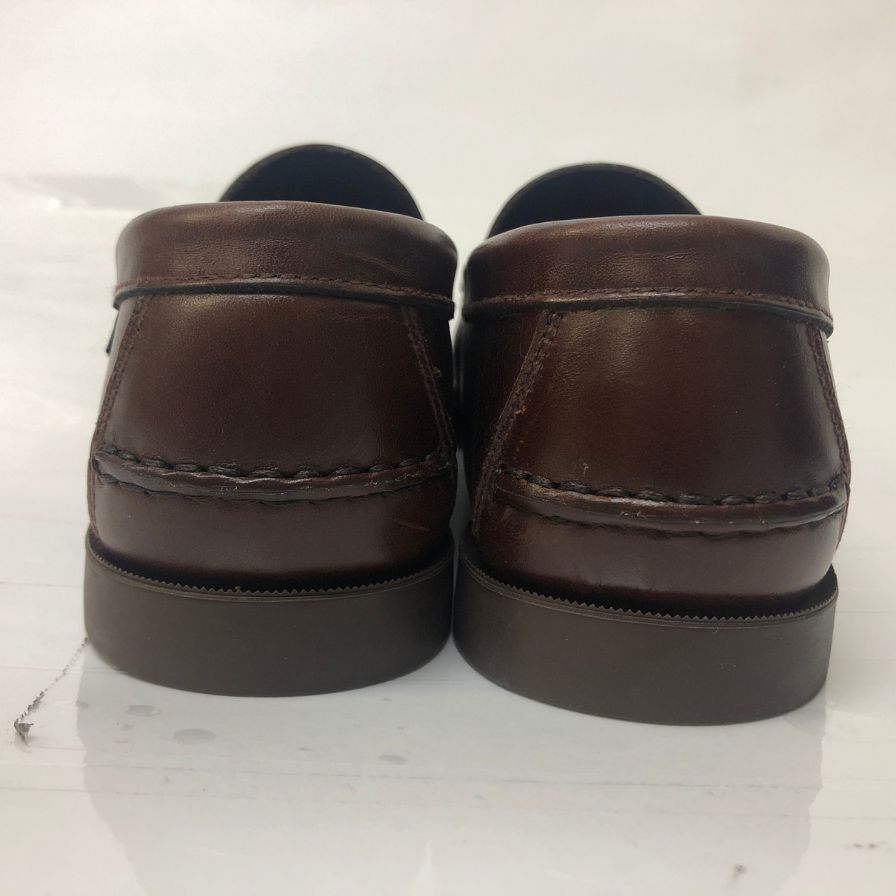 パラブーツ 103615 レシフ タッセルデッキシューズ カーフ ダークブラウン UK7.5 メンズ Paraboot 約26.0cm【AFD15】