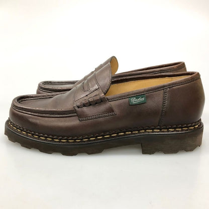パラブーツ ランス ブラウン リスレザー 61934 メンズ ブラウン サイズ 6 Paraboot ビジネスシューズ 約24.5cm【LA】【中古】