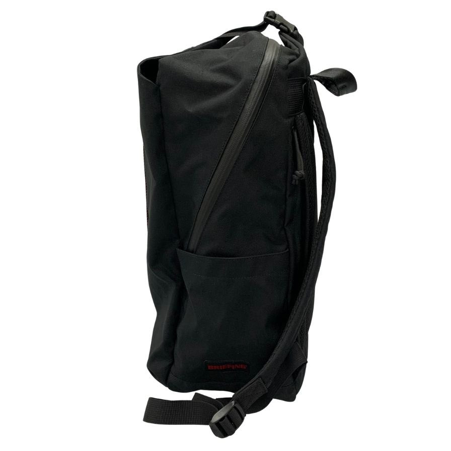 美品◆ブリーフィング バックパック ジムパック 止水ジップ ユニセックス ブラック BRIEFING【AFE5】