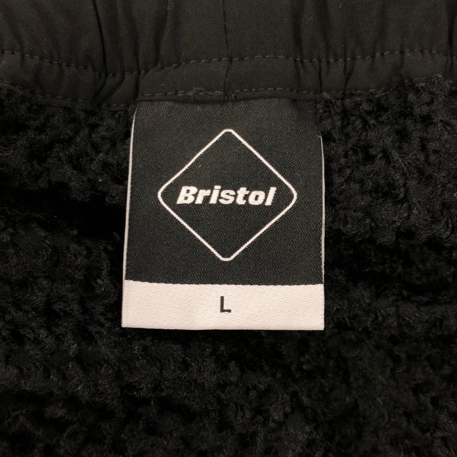 ソフ ネット F.C.Real Bristol  ストレッチ フリース トレーニング ジョガーパンツ メンズ サイズL ブラック SOPH. 【AFB25】