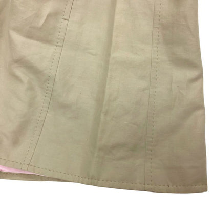 中古◆ディースクエアード ノースリーブ ワンピース コットン＆リネン レディース サイズ42 カーキ DSQUARED2 【AFB22】