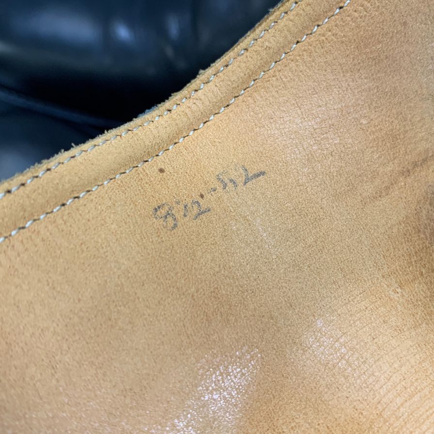 シュニーダーライディング ジョッパーブーツ  メンズ サイズ 8 ハーフ ブラック SCHNIEDER RIDING BOOTS 約26.5cm【AFF13】