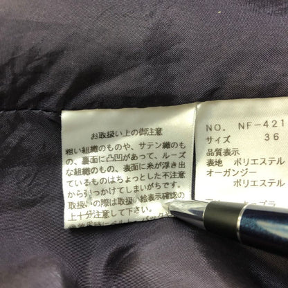 極美品◆エムズグレイシー 長袖ワンピース パールボタン ブラック レディース サイズ36 M'S GRACY 【AFB38】