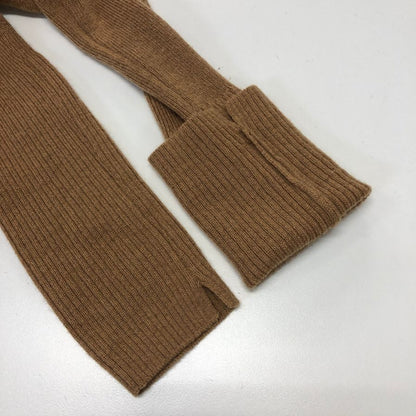 美品◆マメ クロゴウチ ニットセーター MM17AW-KN027 カシミア シルク ニット ハイネック ベージュ系 サイズ2 レディース Mame Kurogouchi 【AFB17】