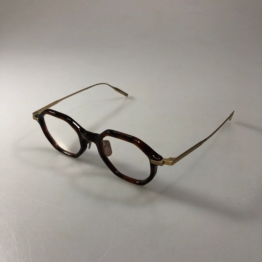 オージー バイ オリバーゴールドスミス メガネ フレーム RE-LAWFORD ブラウン ゴールド系 OG × OLIVERGOLDSMITH【AFI1】