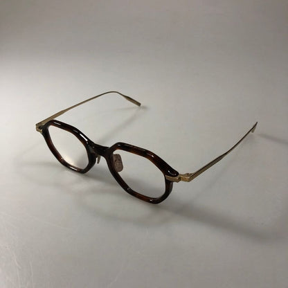 オージー バイ オリバーゴールドスミス メガネ フレーム RE-LAWFORD ブラウン ゴールド系 OG × OLIVERGOLDSMITH【AFI1】