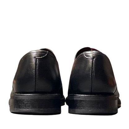 パラブーツ レザーシューズ ストレートチップ クレマンソー メンズ サイズUK8 ブラック PARABOOT CLEMENCEAU ビジネスシューズ 約27.0cm【LA】【中古】