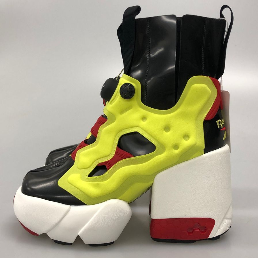 メゾンマルジェラ リーボック スニーカー Tabi Instapump Fury Hi S34WU0023 イエロー系 レディース サイズ36 Maison Margiela Reebok 約22.5cm【AFD9】