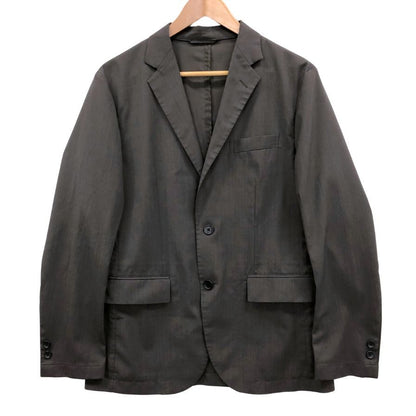 美品◆ユナイテッドアローズグリーンレーベルリラクシング テーラードジャケット 2B ブラウン メンズ サイズM UNITED ARROWS green label relaxing 【AFB39】