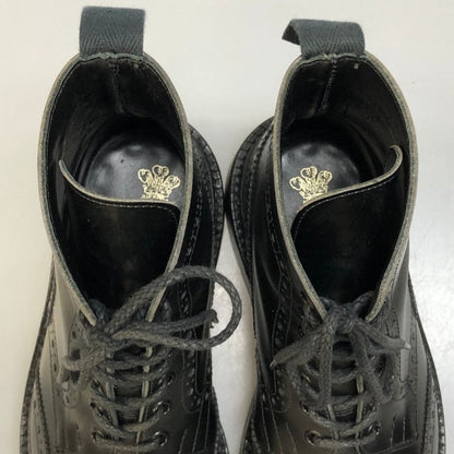 トリッカーズ 5634 ストゥー ウィングチップ メンズ サイズ 5 ブラック Trickers 約24.0cm【AFD9-2】