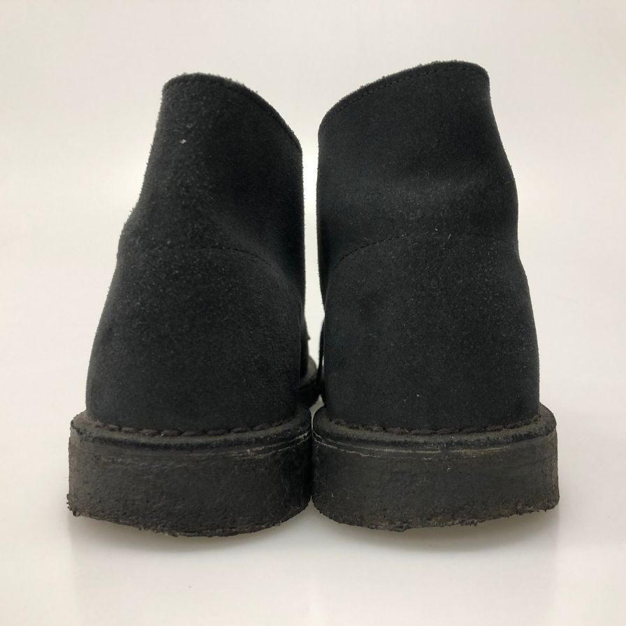 クラークス チャッカブーツ デザート クレープソール ブラック メンズ サイズUK7.5 CLARKS DESERT BOOTS 約26.0cm【AFD7】
