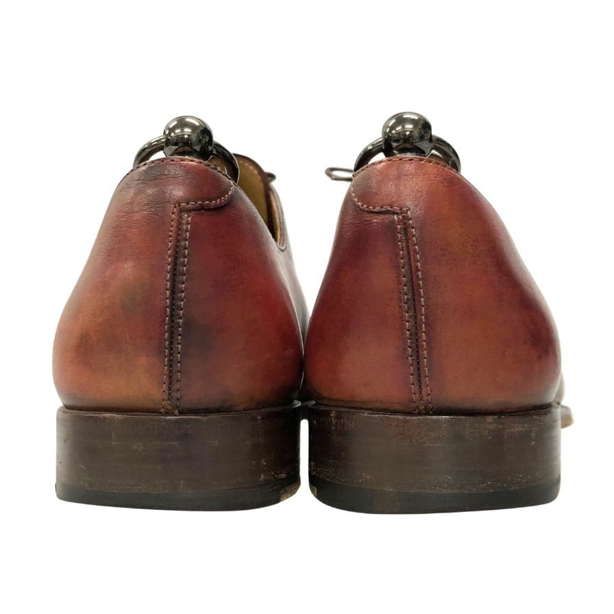 ベルルッティ レースアップシューズ パンチング ブラウン系 サイズ7 Berluti 約25.5cm【AFC44-2】