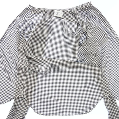 中古◆ギャンバート カスタム シャツ 長袖シャツ ギンガムチェック ボタンダウン メンズ S 茶系 GAMBERT CUSTOM SHIRT 【AFB45】