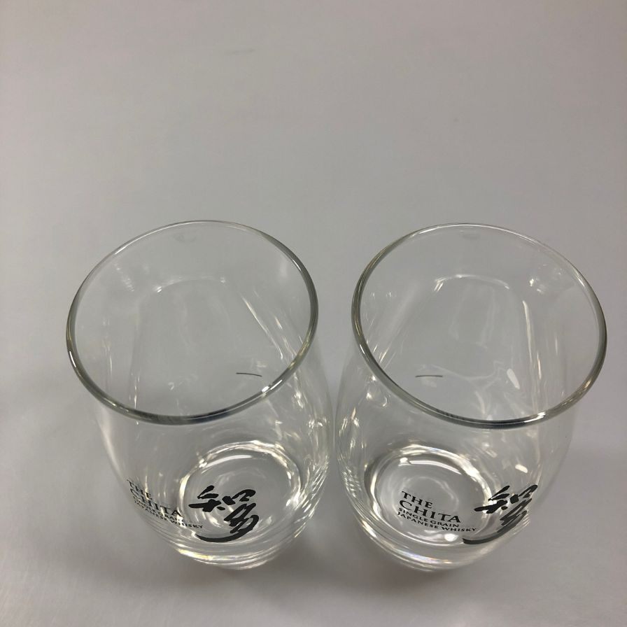 SUNTORY  知多 ウイスキー グラス 2個セット【AFI23】【中古】