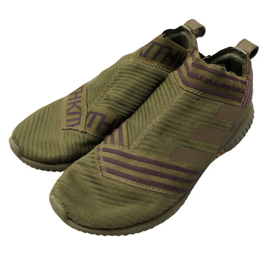 アディダス × キス ローカットスニーカー ネメシス B22541 別注 コラボ 17年製 オリーブ メンズ サイズ27.5cm adidas KITH Nemeziz 約27.5cm【AFC2】