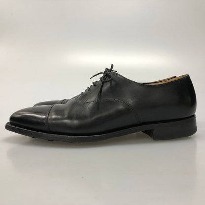 クロケット&ジョーンズ シップス別注 ストレートチップ ハラム 348ラスト サイズ7E ブラック CROCKETT&JONES HALLAM SHIPS ビジネスシューズ 約25.5cm【LA】【中古】
