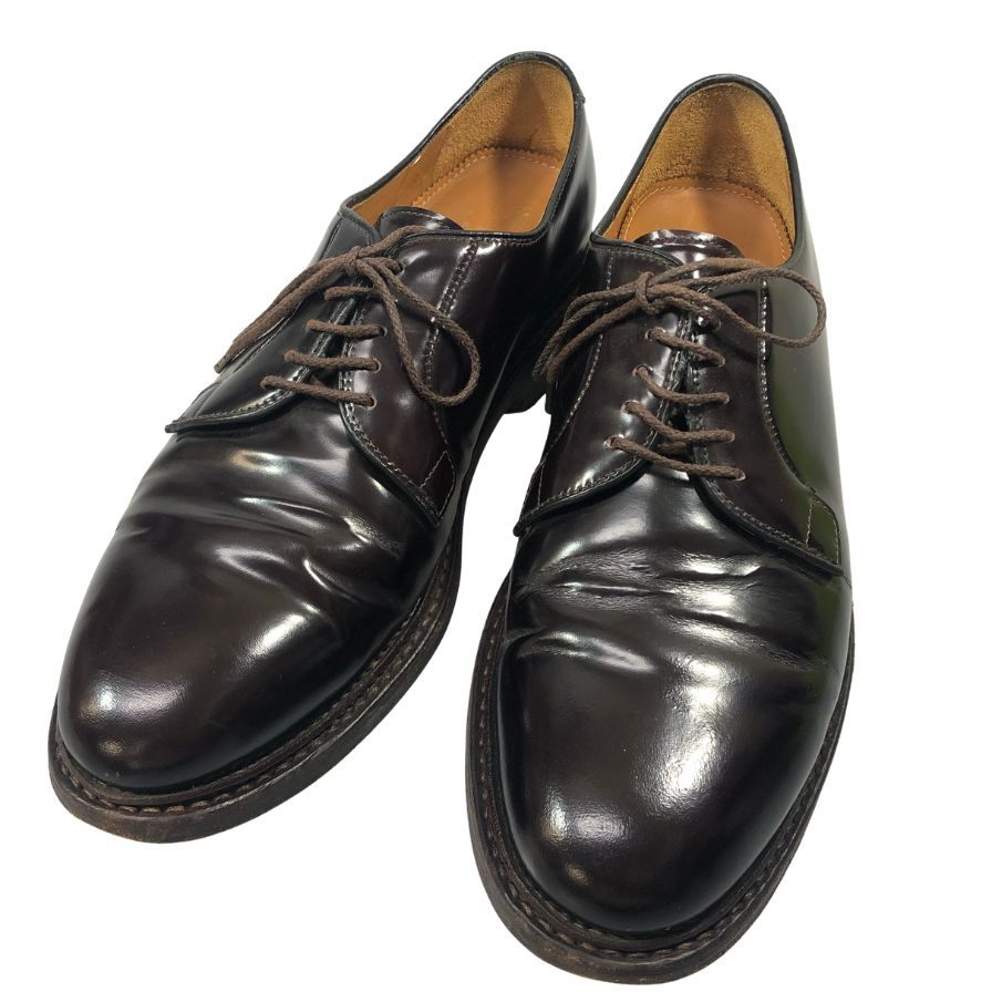 ジャランスリワヤ ユナイテッドアローズ 98628 プレーントゥー メンズ ブラック サイズ M  Jalan Sriwijaya UNITED ARROWS 約26.0cm【AFC42】