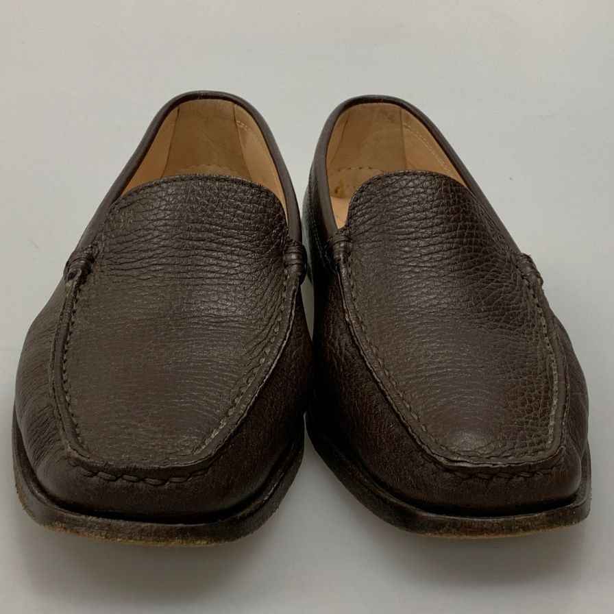トッズ シューズ ドライビングシューズ ローファー シボレザー ブラウン系 メンズ サイズ36 TOD’S 約23.0cm【AFC4-2】