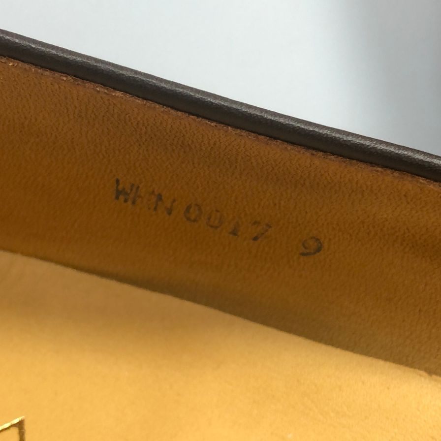 ダブルエイチ ナノユニバース別注 ツイストタッセルローファー ケネディ ブラウン サイズ9 WH nano universe KENNEDY 約27.0cm【AFD3】