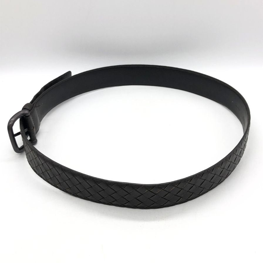 ボッテガヴェネタ イントレチャート ベルト ブラック Bottega【AFI18-3】